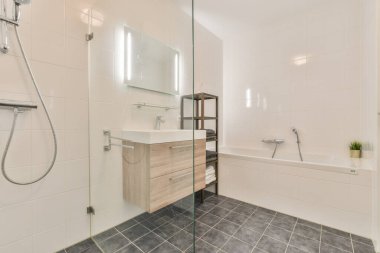 Zarif banyo tasarımı.