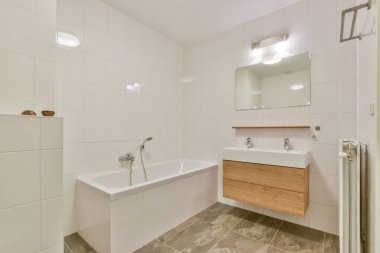 Zarif banyo tasarımı.