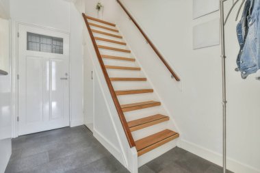 Lüks merdiven salonu.