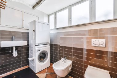 Zarif banyo tasarımı.