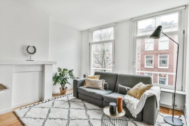 Parlak oturma odası