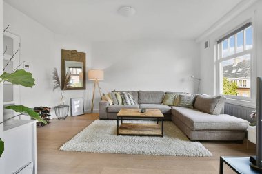 Parlak oturma odası