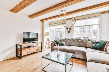 Parlak oturma odası