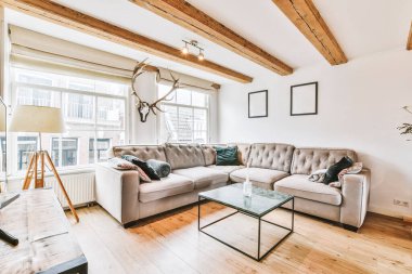 Parlak oturma odası