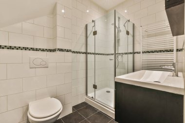 Zarif banyo tasarımı.