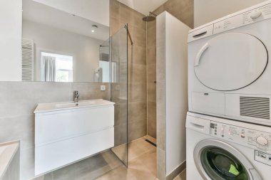 Zarif banyo tasarımı.