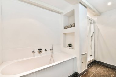 Zarif banyo tasarımı.