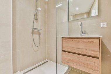 Zarif banyo tasarımı.