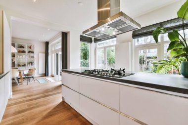 Geniş mutfak tasarımı