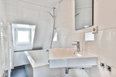 Küvetli banyo.