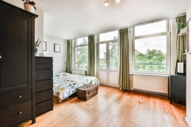 Parlak yatak odası tasarımı