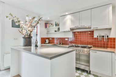 Geniş mutfak tasarımı