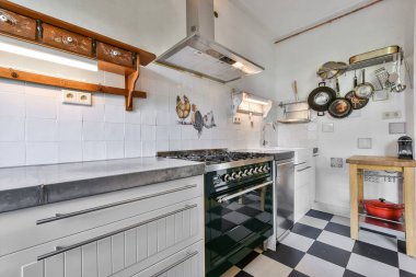 Geniş mutfak tasarımı