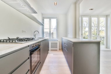 Geniş mutfak tasarımı