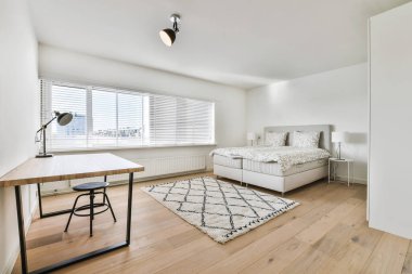 Parlak yatak odası tasarımı