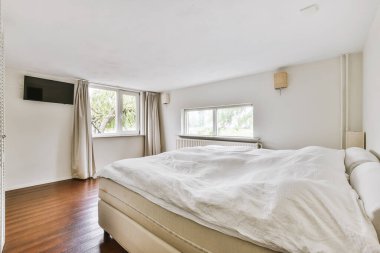 Parlak yatak odası tasarımı