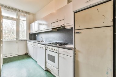 Geniş mutfak tasarımı