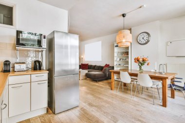 Geniş mutfak tasarımı