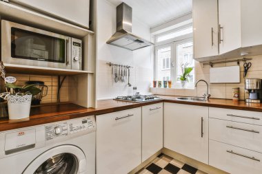 Geniş mutfak tasarımı