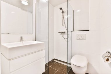 Zarif banyo tasarımı.