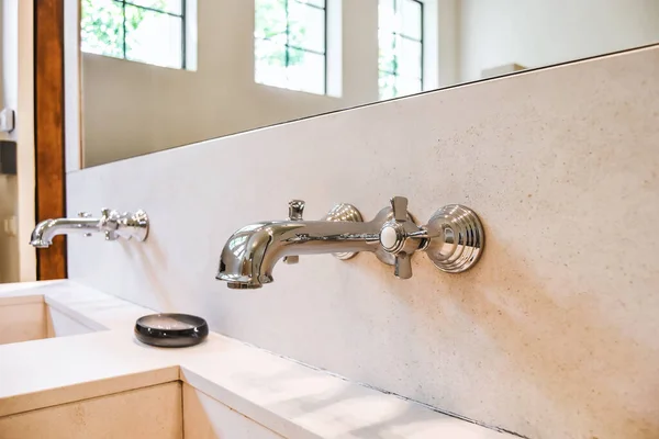 Close up of faucet — Stock Photo, Image