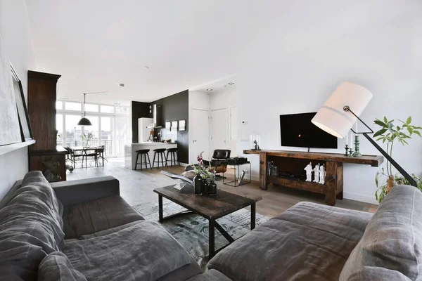 Stylish living room — Stock Photo, Image