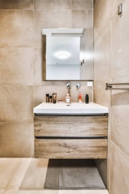 Zarif banyo tasarımı.