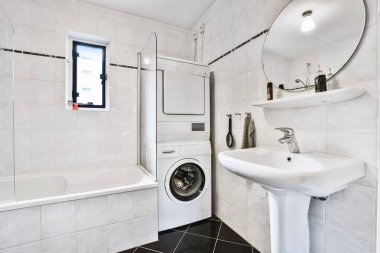 Zarif banyo tasarımı.