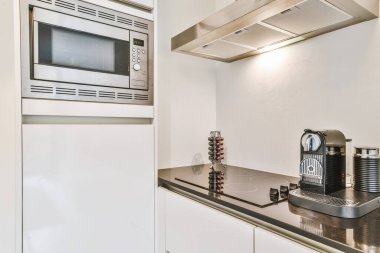 Zarif mutfak tasarımı.