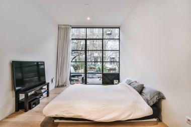 Şık yatak odası tasarımı