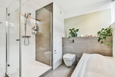 Zarif banyo tasarımı.