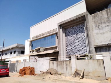 Vadodara Gujarat 'taki Hint fabrikası.