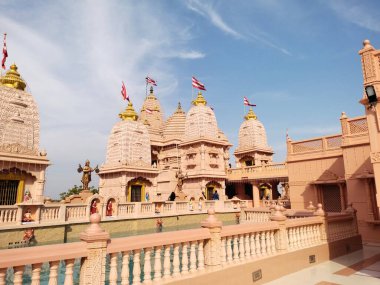 Nilakanth Dham Poicha 'dan Hindu tapınağı Gujarat Hindistan