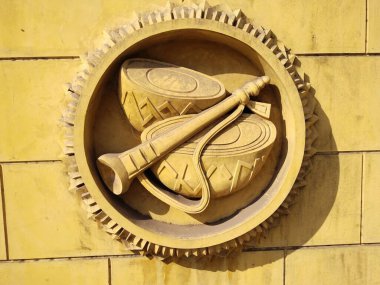 Hindu tanrılarının putu.