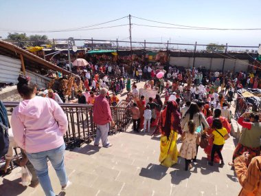 Vadodara Gujarat 'tan Hindistan yerel pazarı