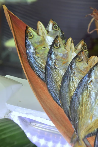 在越南的海鲜展上推出干海鲜 — 图库照片