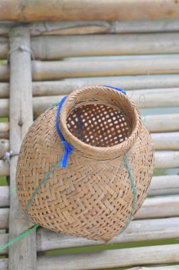 Asya 'da balık tuzağı sepeti