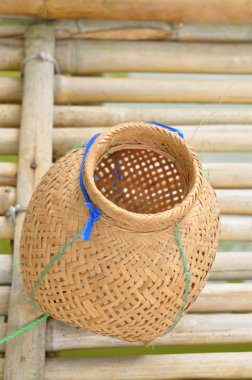 Asya 'da balık tuzağı sepeti