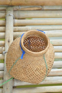 Asya 'da balık tuzağı sepeti