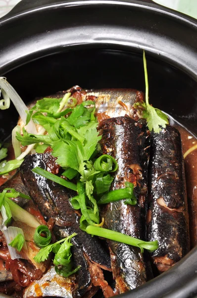 Pescado estofado vietnamita o ca kho a — Foto de Stock