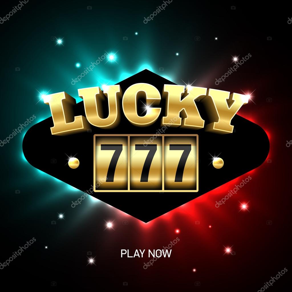 Lucky Sevens Slot Machine Stock Vector C Alhovik