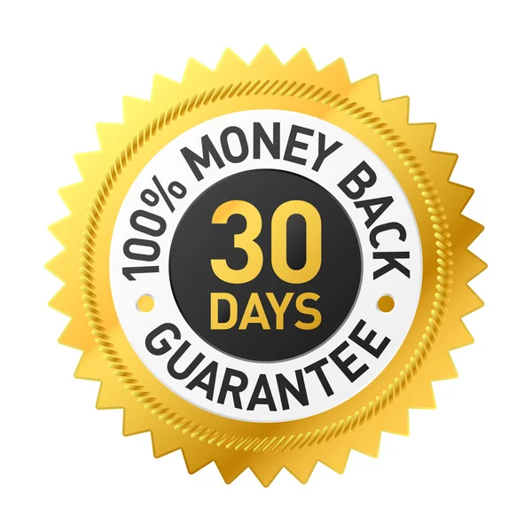 Afbeeldingsresultaat voor 30 day money back guarantee badge