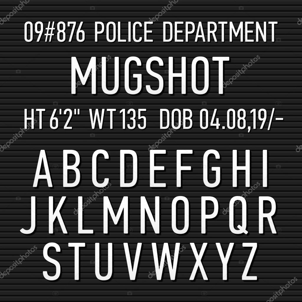 Mugshot Signs Template Mugshot Signs Template