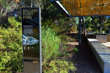 Balast Point Parkı Birchgrove Sydney