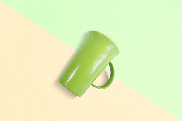 Geïsoleerd Groen Glas Groene Gele Kleuren — Stockfoto