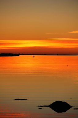 gizemli günbatımı