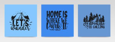 Kamp alıntıları harf tipografisi çizimi. Grafik tasarım ögesi.