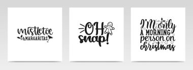 Noel alıntıları mektup tipografisi çizimi. Grafik tasarım ögesi.