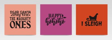 Noel alıntıları mektup tipografisi çizimi. Grafik tasarım ögesi.