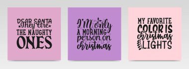 Noel alıntıları mektup tipografisi çizimi. Grafik tasarım ögesi.